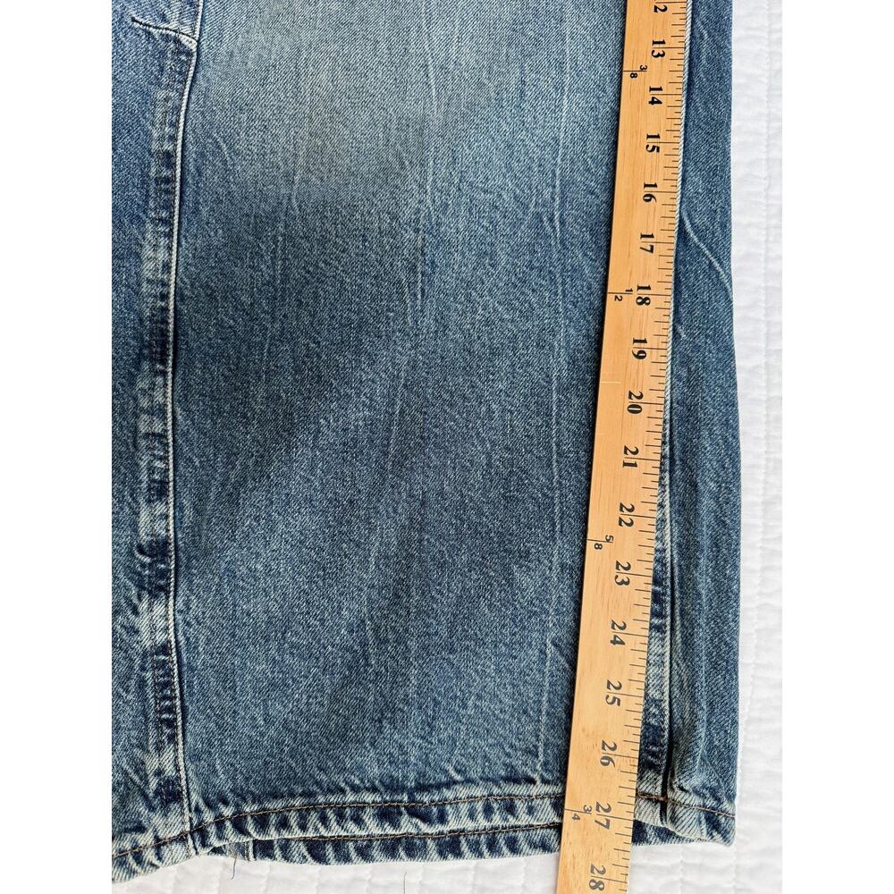 Good American Jeans Women's 10/30 Blue Good Extreme Barrel High Rise NWT - Picture 12 of 12